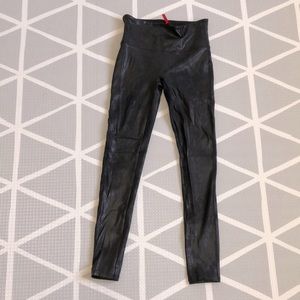 SPANX Faux Leather Leggings
